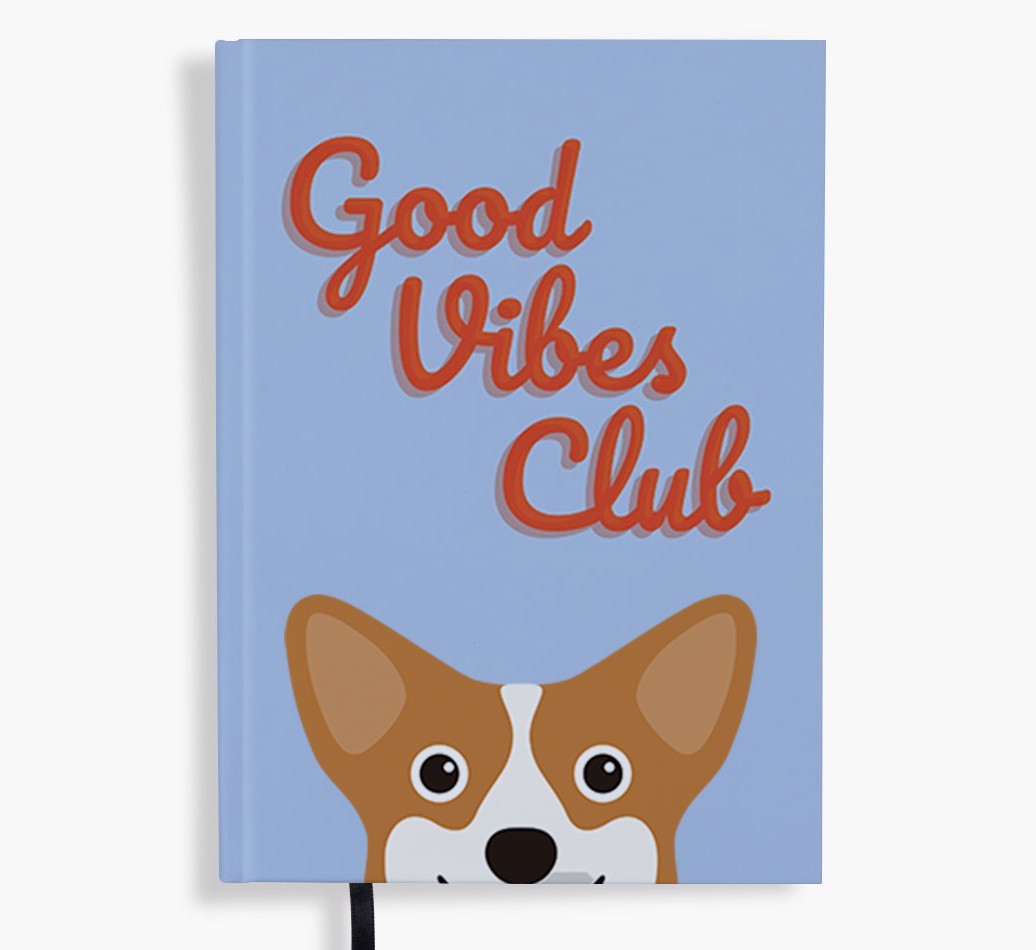 Good Vibes Club: Personalized {breedFullName} Notebook