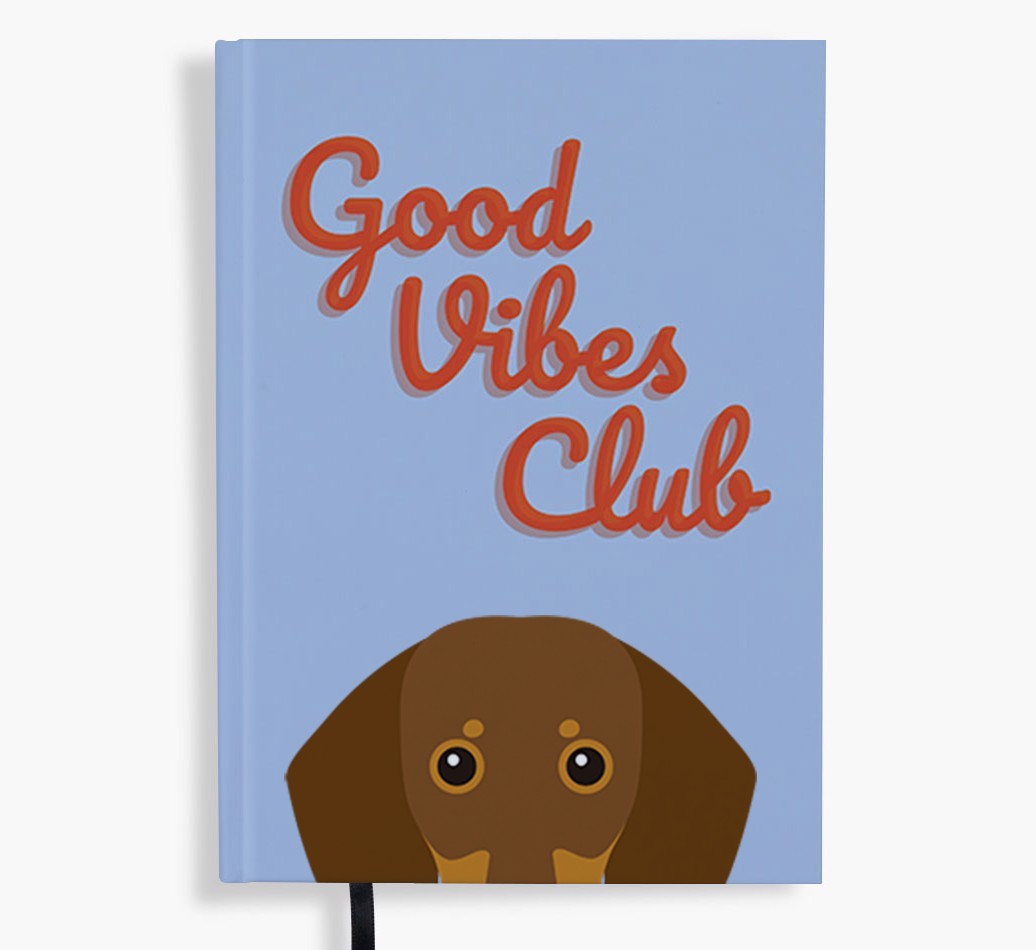 Good Vibes Club: Personalised {breedFullName} Notebook