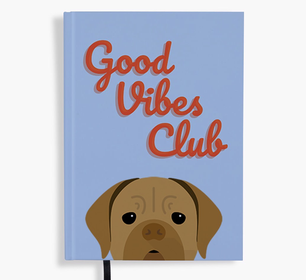 Good Vibes Club: Personalised {breedFullName} Notebook