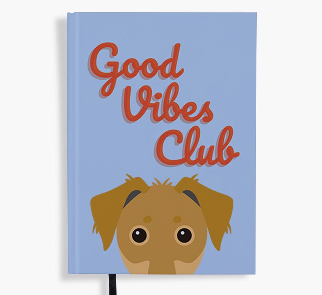 Good Vibes Club: Personalised {breedFullName} Notebook