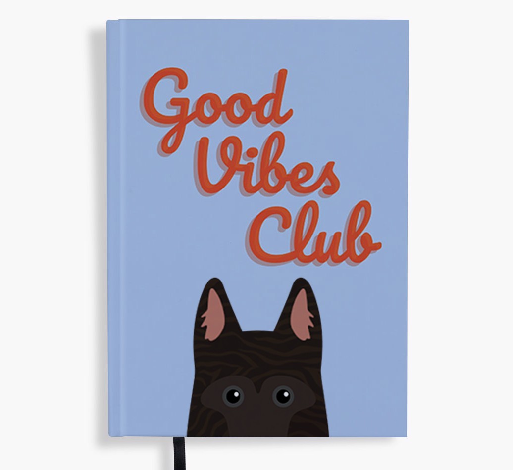 Good Vibes Club: Personalised {breedFullName} Notebook