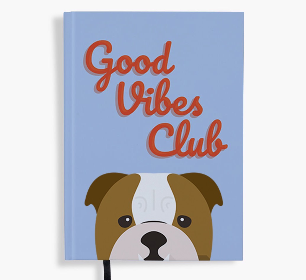 Good Vibes Club: Personalised {breedFullName} Notebook