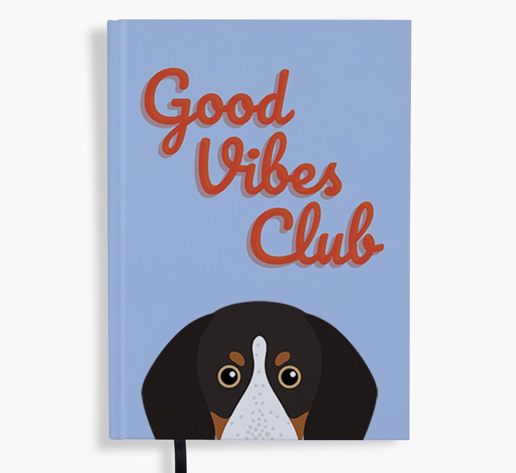 Good Vibes Club: Personalised {breedFullName} Notebook