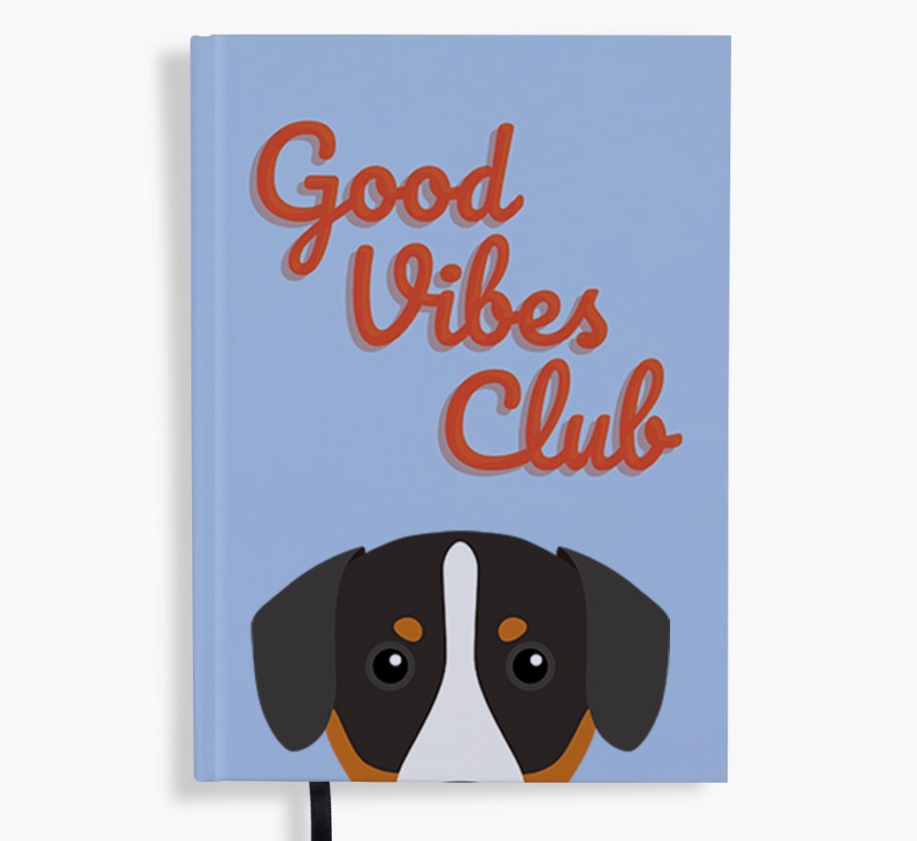 Good Vibes Club: Personalised {breedFullName} Notebook