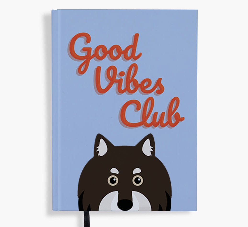 Good Vibes Club: Personalised {breedFullName} Notebook