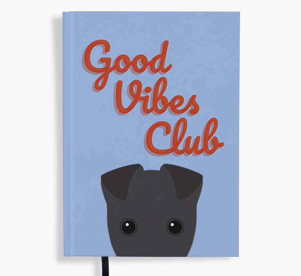 Good Vibes Club: Personalised {breedFullName} Notebook