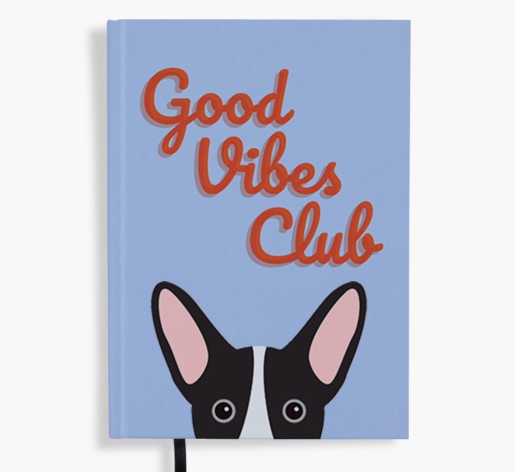 Good Vibes Club: Personalised {breedFullName} Notebook