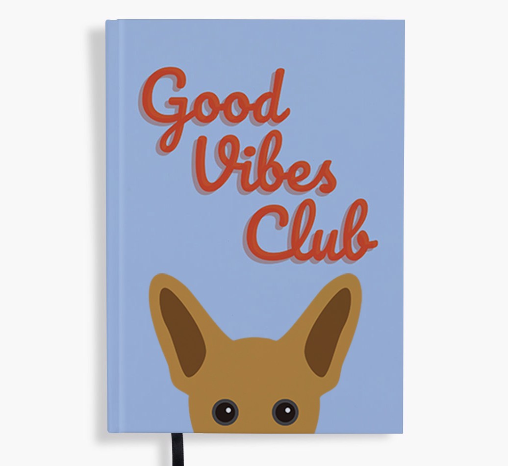Good Vibes Club: Personalised {breedFullName} Notebook