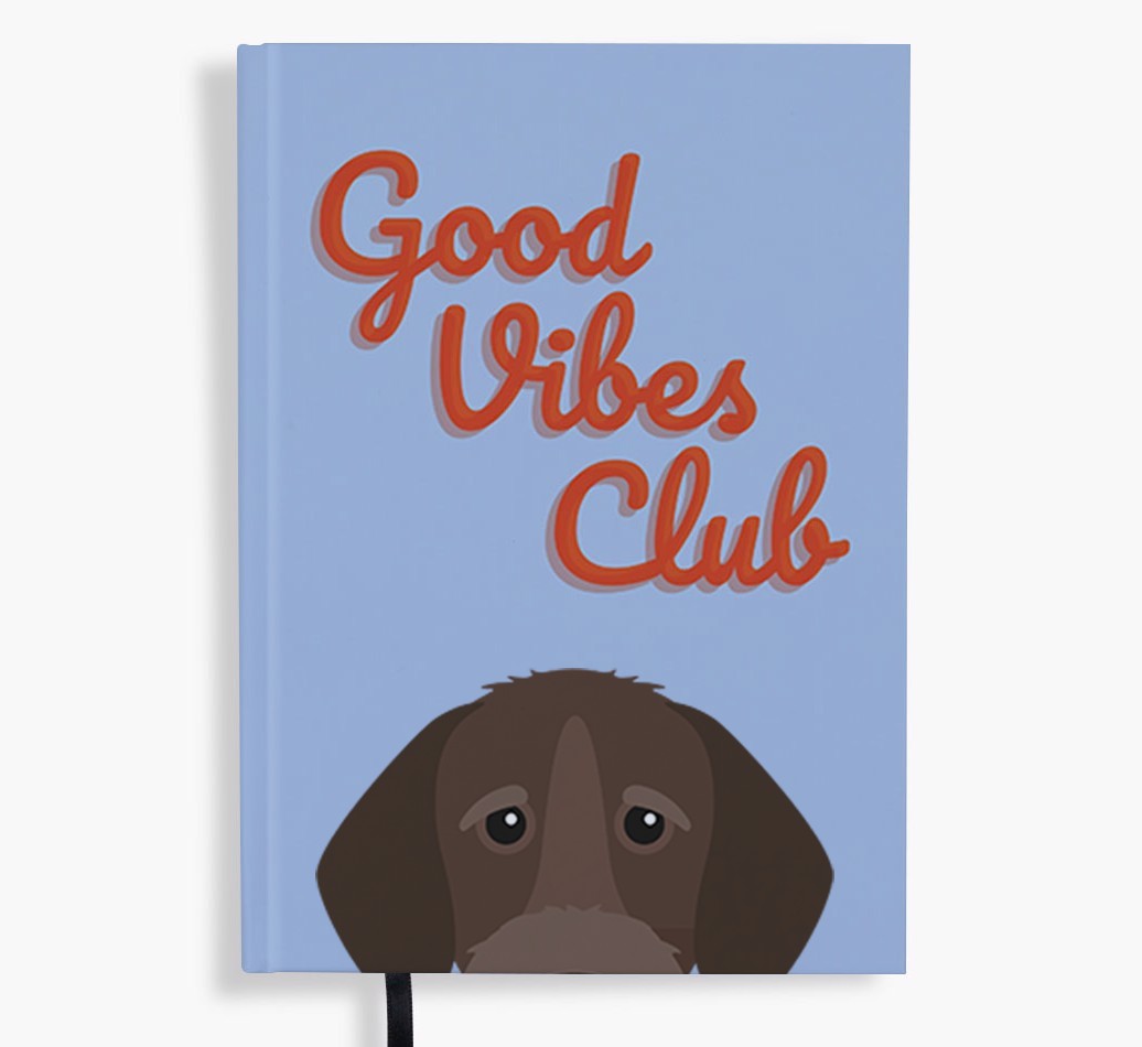 Good Vibes Club: Personalised {breedFullName} Notebook