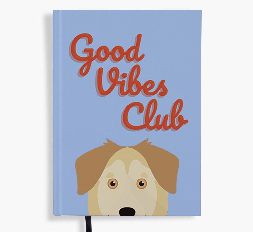 Good Vibes Club: Personalised {breedFullName} Notebook