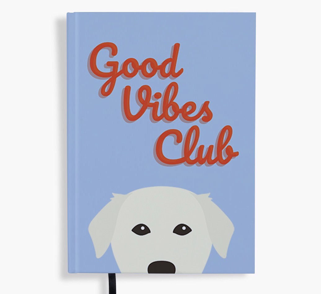 Good Vibes Club: Personalised {breedFullName} Notebook