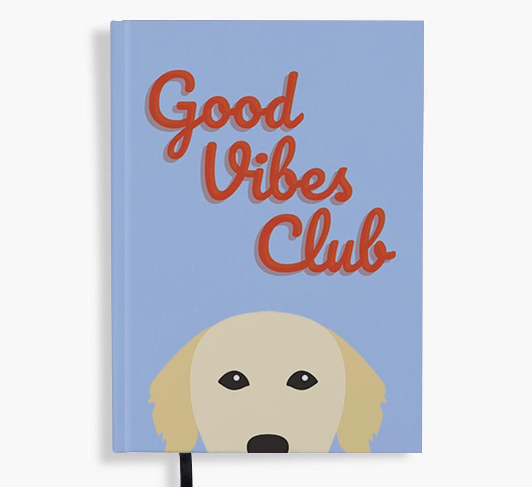 Good Vibes Club: Personalized {breedFullName} Notebook