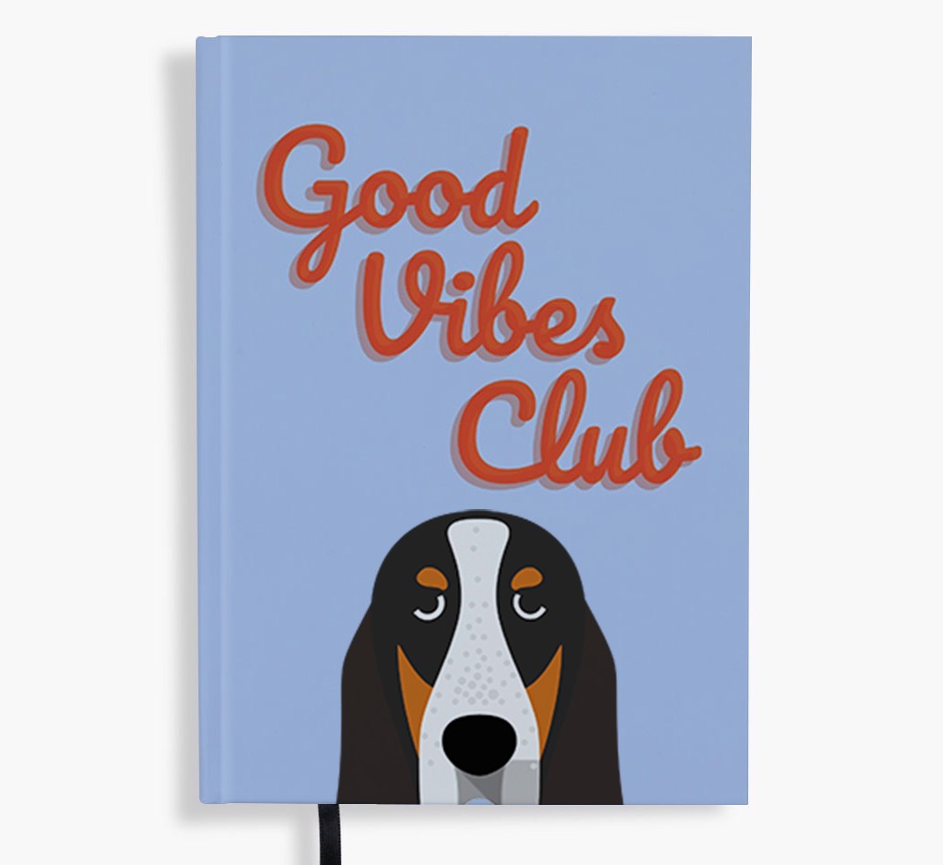Good Vibes Club: Personalised {breedFullName} Notebook
