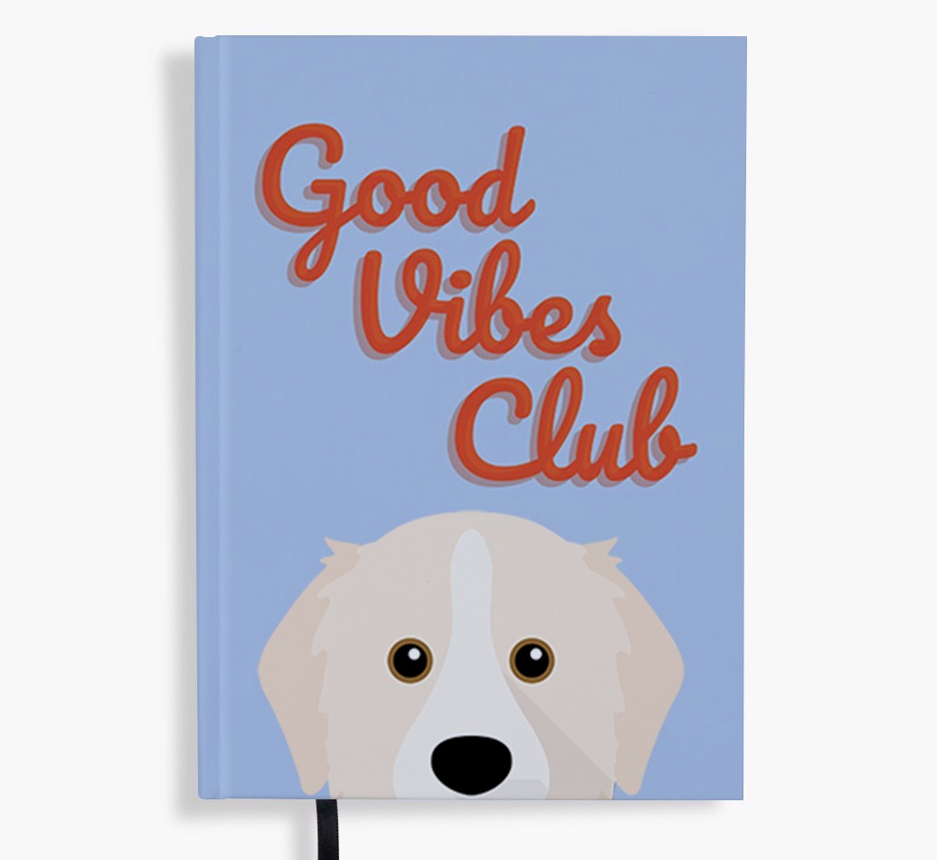 Good Vibes Club: Personalised {breedFullName} Notebook