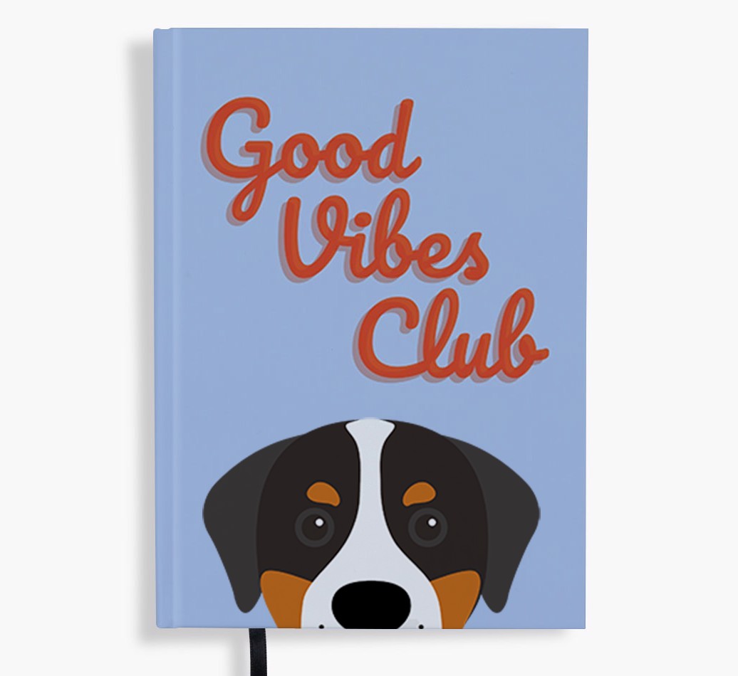 Good Vibes Club: Personalised {breedFullName} Notebook