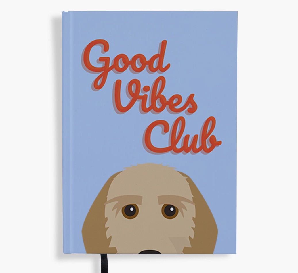 Good Vibes Club: Personalised {breedFullName} Notebook
