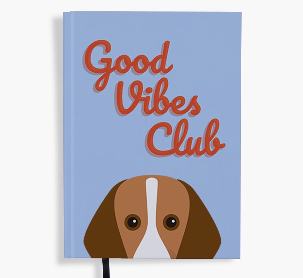 Good Vibes Club: Personalised {breedFullName} Notebook