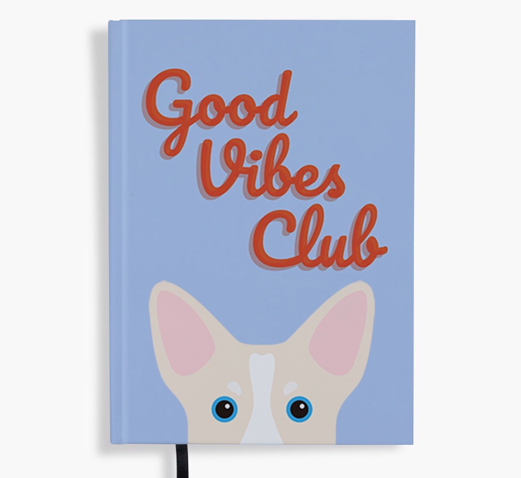 Good Vibes Club: Personalised {breedFullName} Notebook
