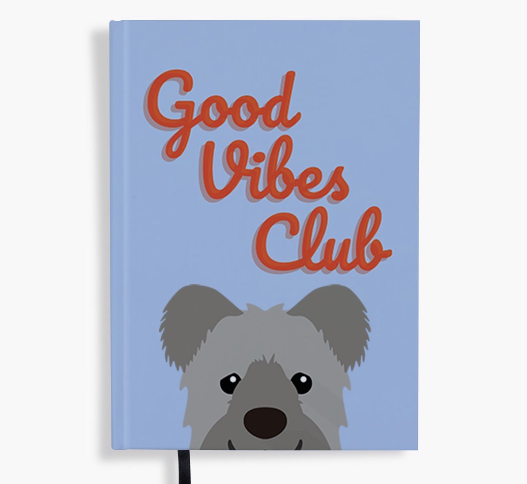 Good Vibes Club: Personalized {breedFullName} Notebook