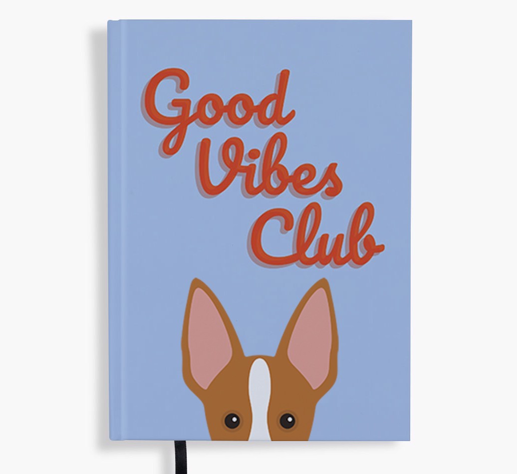 Good Vibes Club: Personalised {breedFullName} Notebook