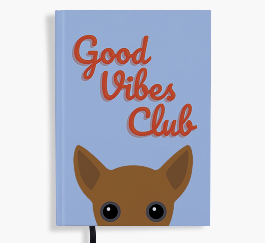 Good Vibes Club: Personalised {breedFullName} Notebook