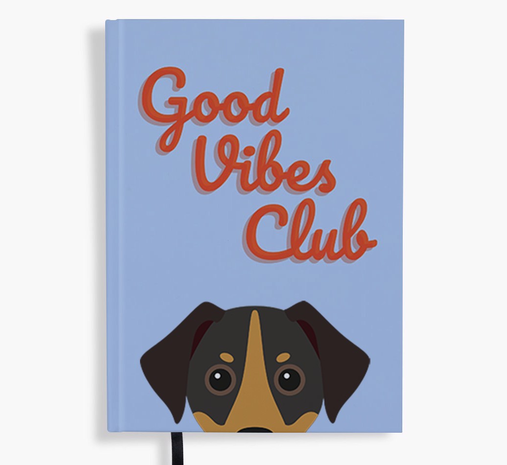 Good Vibes Club: Personalised {breedFullName} Notebook