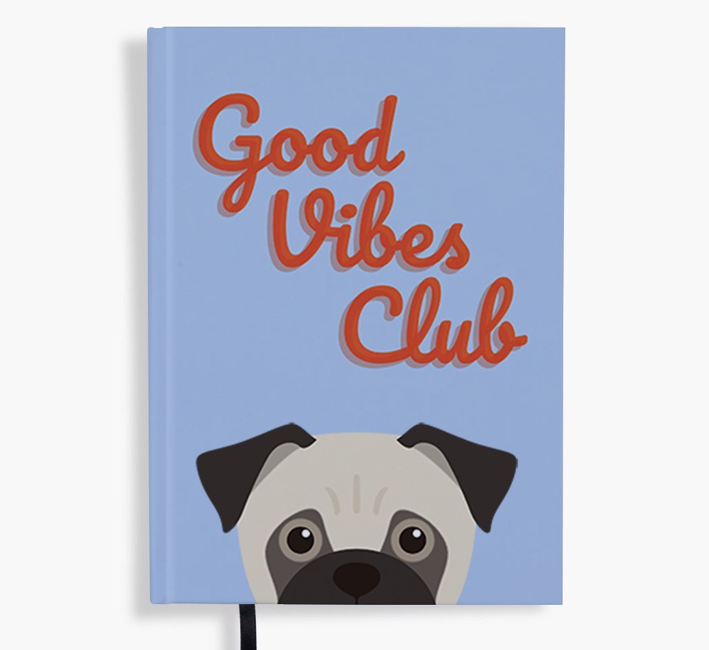 Good Vibes Club: Personalised {breedFullName} Notebook