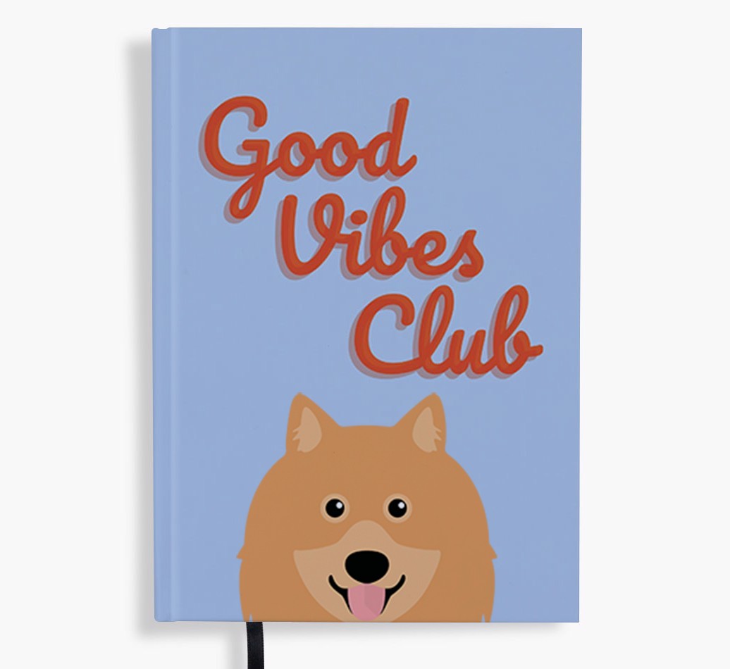 Good Vibes Club: Personalised {breedFullName} Notebook