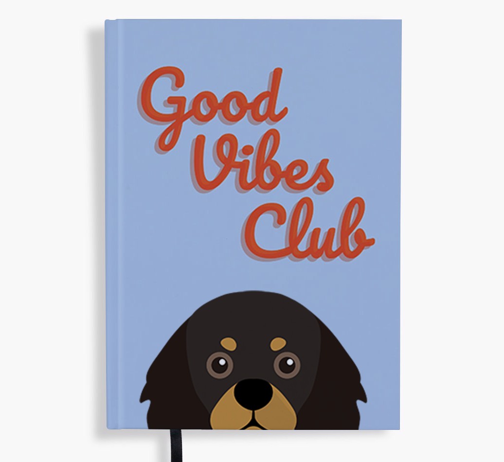 Good Vibes Club: Personalised {breedFullName} Notebook