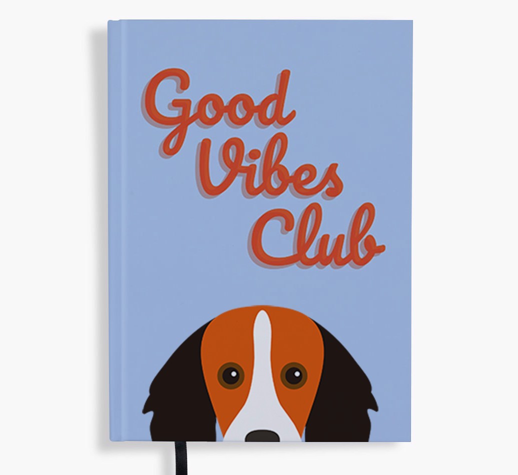 Good Vibes Club: Personalised {breedFullName} Notebook