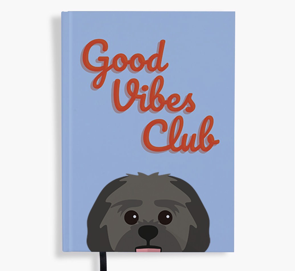Good Vibes Club: Personalized {breedFullName} Notebook