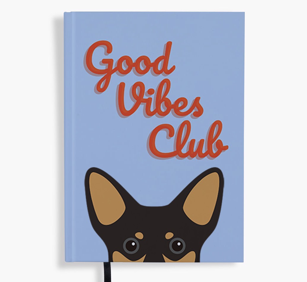 Good Vibes Club: Personalized {breedFullName} Notebook