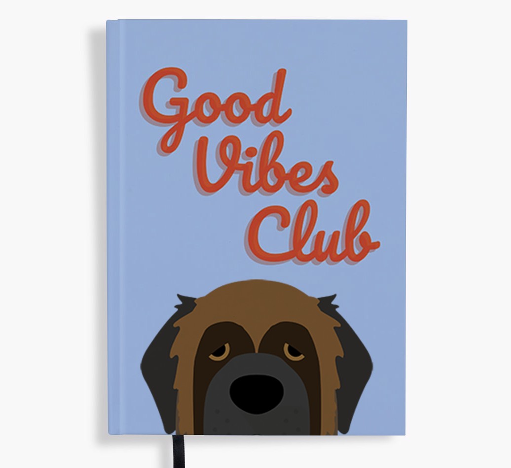 Good Vibes Club: Personalised {breedFullName} Notebook