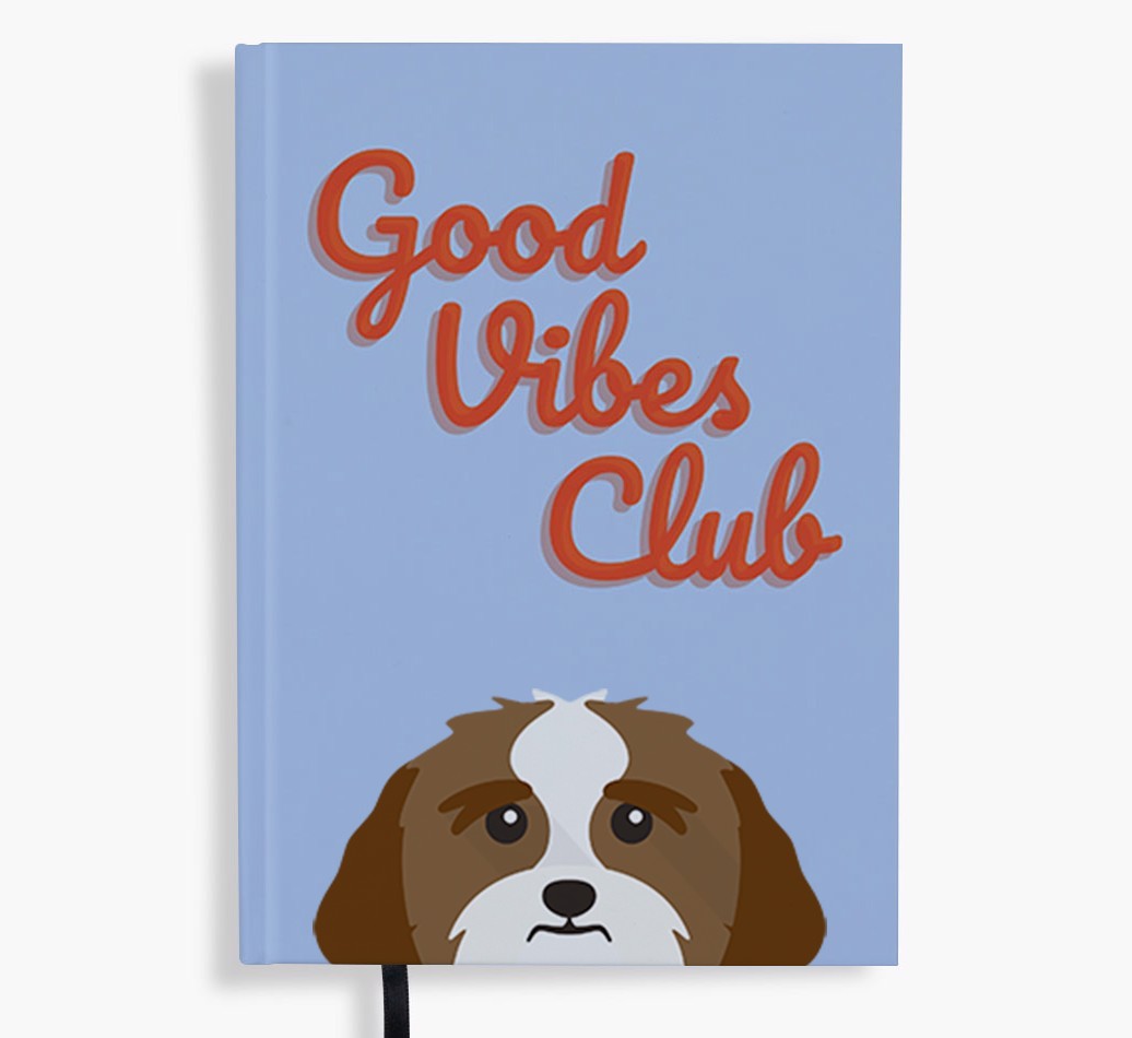 Good Vibes Club: Personalised {breedFullName} Notebook