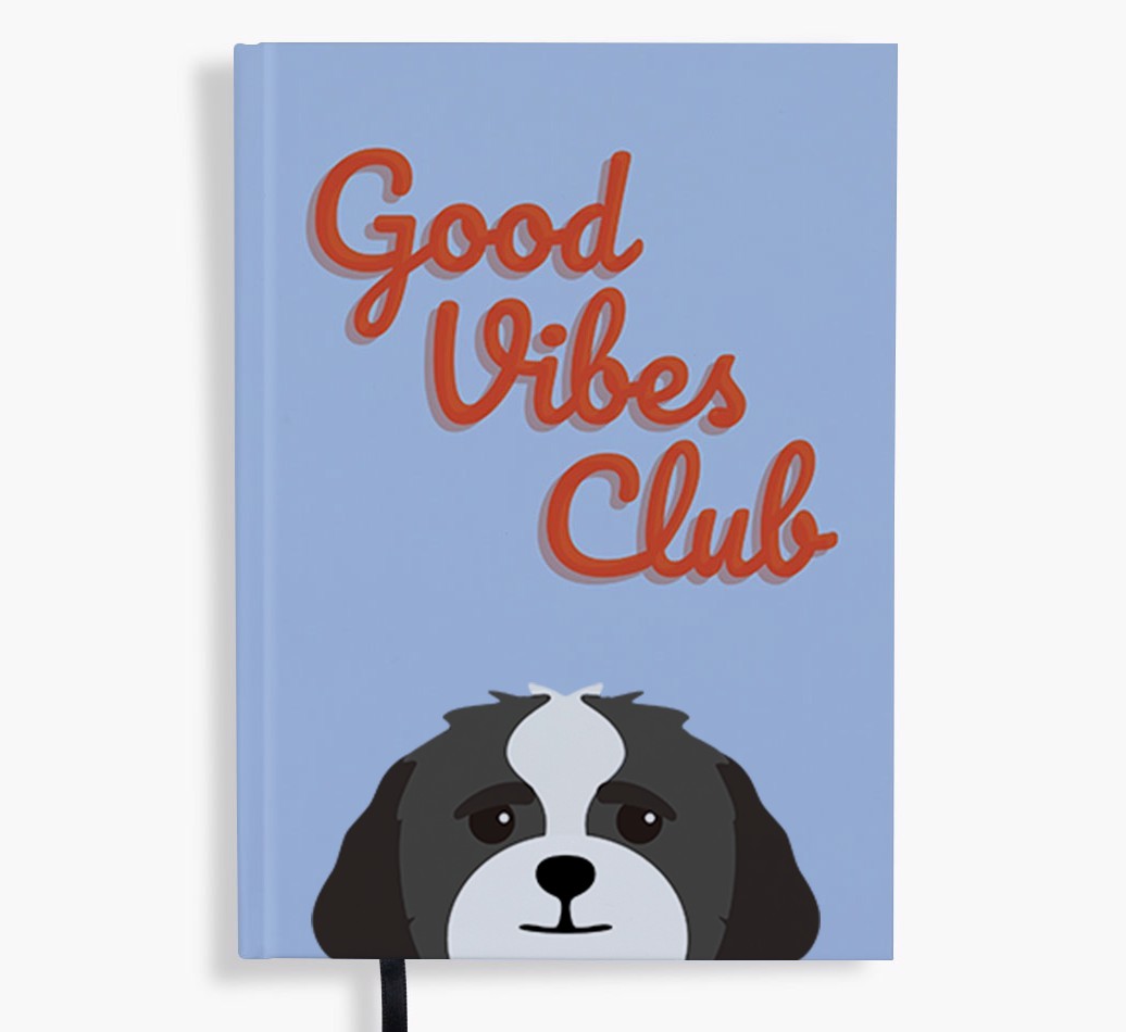 Good Vibes Club: Personalised {breedFullName} Notebook