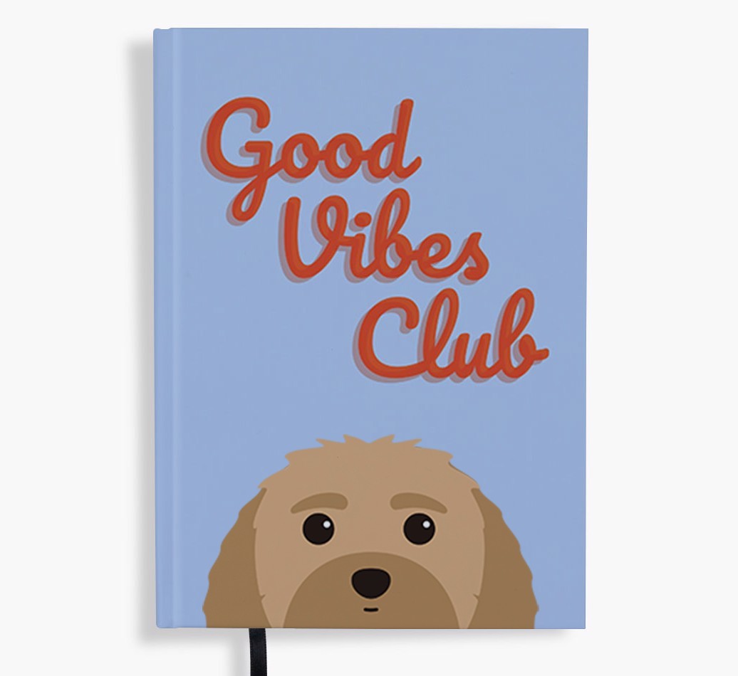Good Vibes Club: Personalized {breedFullName} Notebook