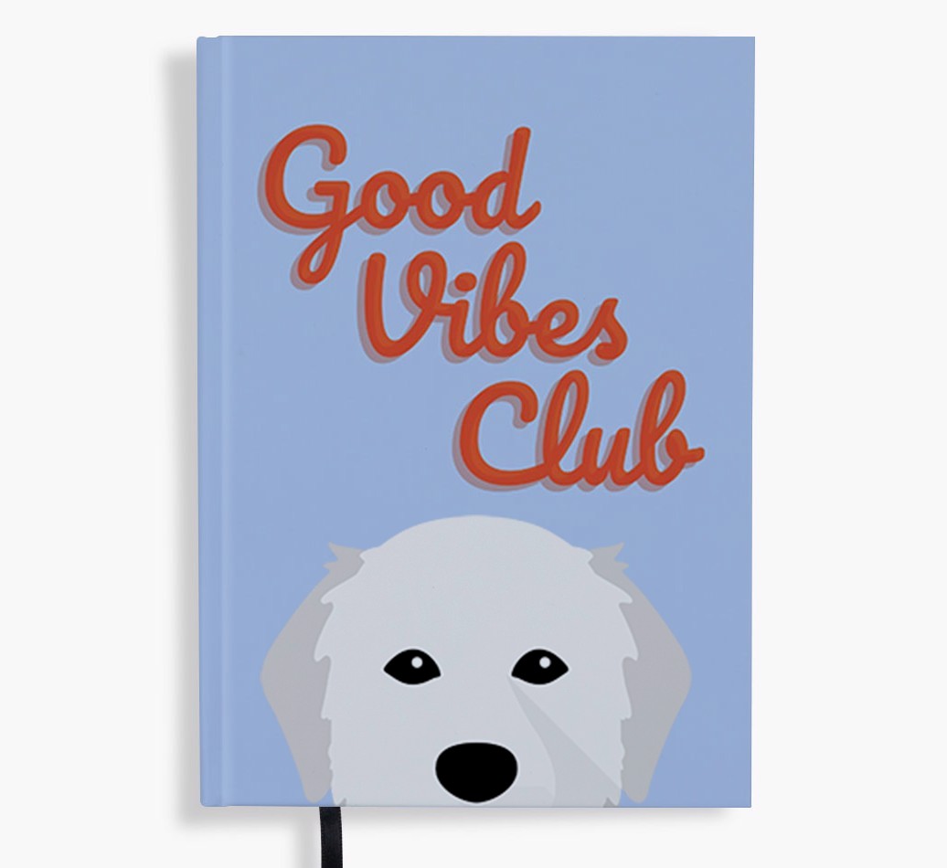 Good Vibes Club: Personalised {breedFullName} Notebook