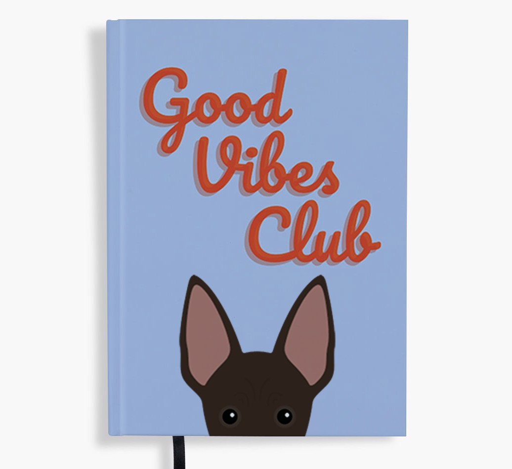 Good Vibes Club: Personalised {breedFullName} Notebook