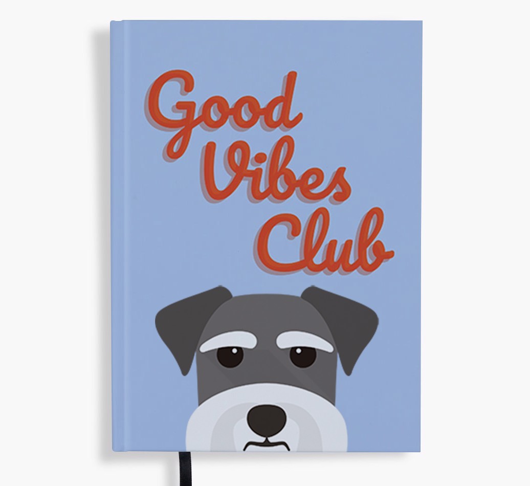 Good Vibes Club: Personalized {breedFullName} Notebook