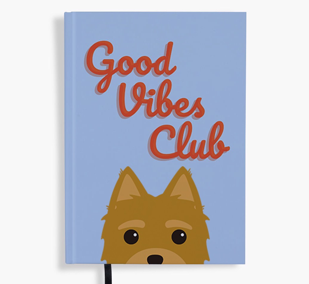 Good Vibes Club: Personalised {breedFullName} Notebook