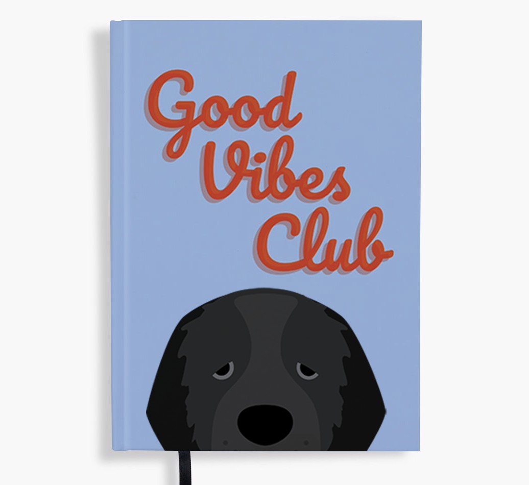 Good Vibes Club: Personalised {breedFullName} Notebook