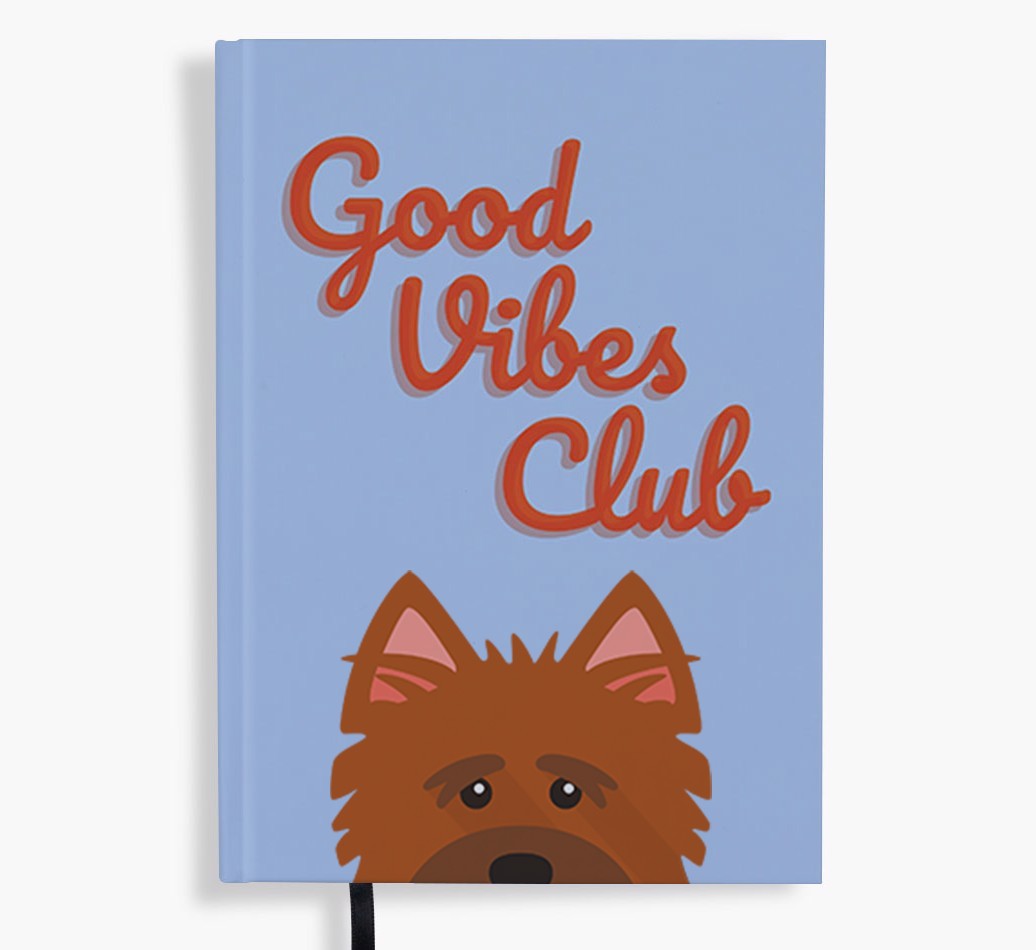 Good Vibes Club: Personalised {breedFullName} Notebook
