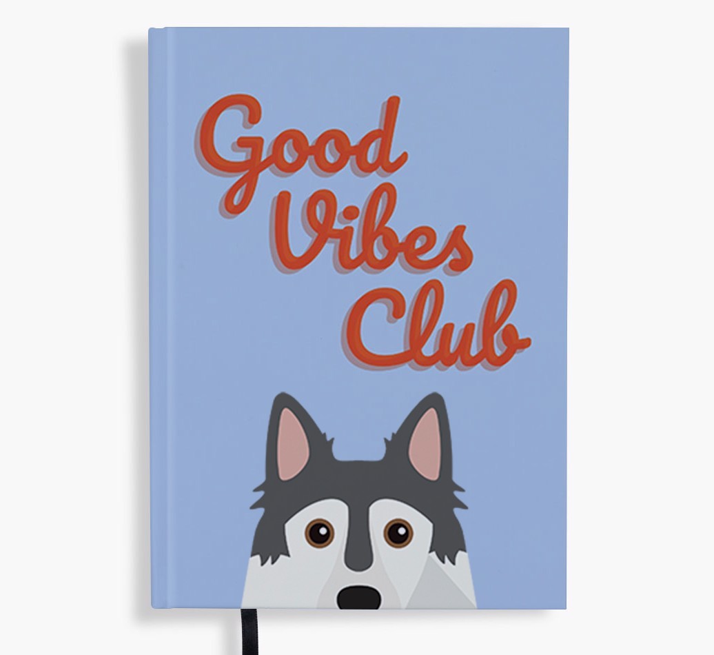 Good Vibes Club: Personalised {breedFullName} Notebook