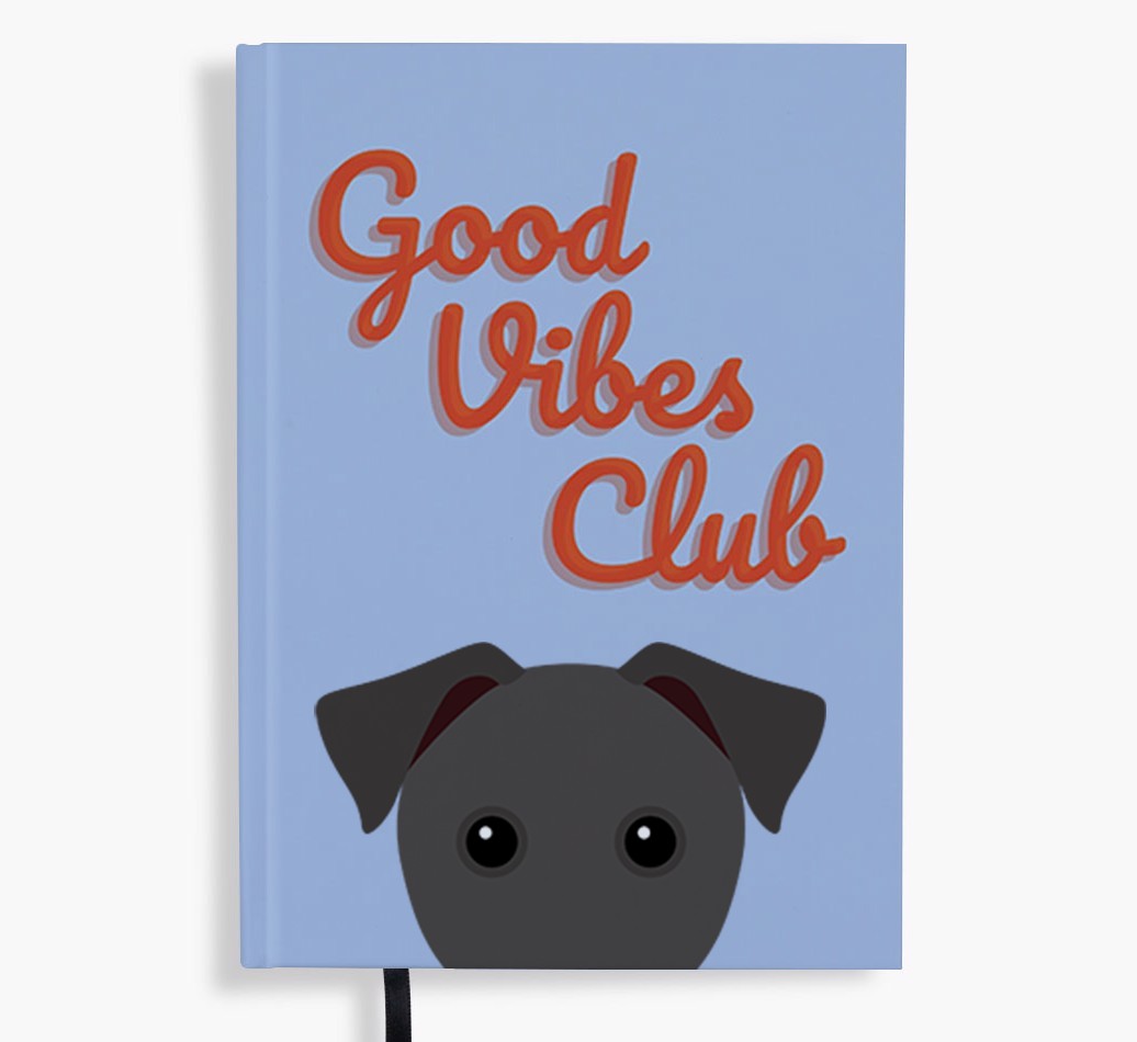 Good Vibes Club: Personalized {breedFullName} Notebook