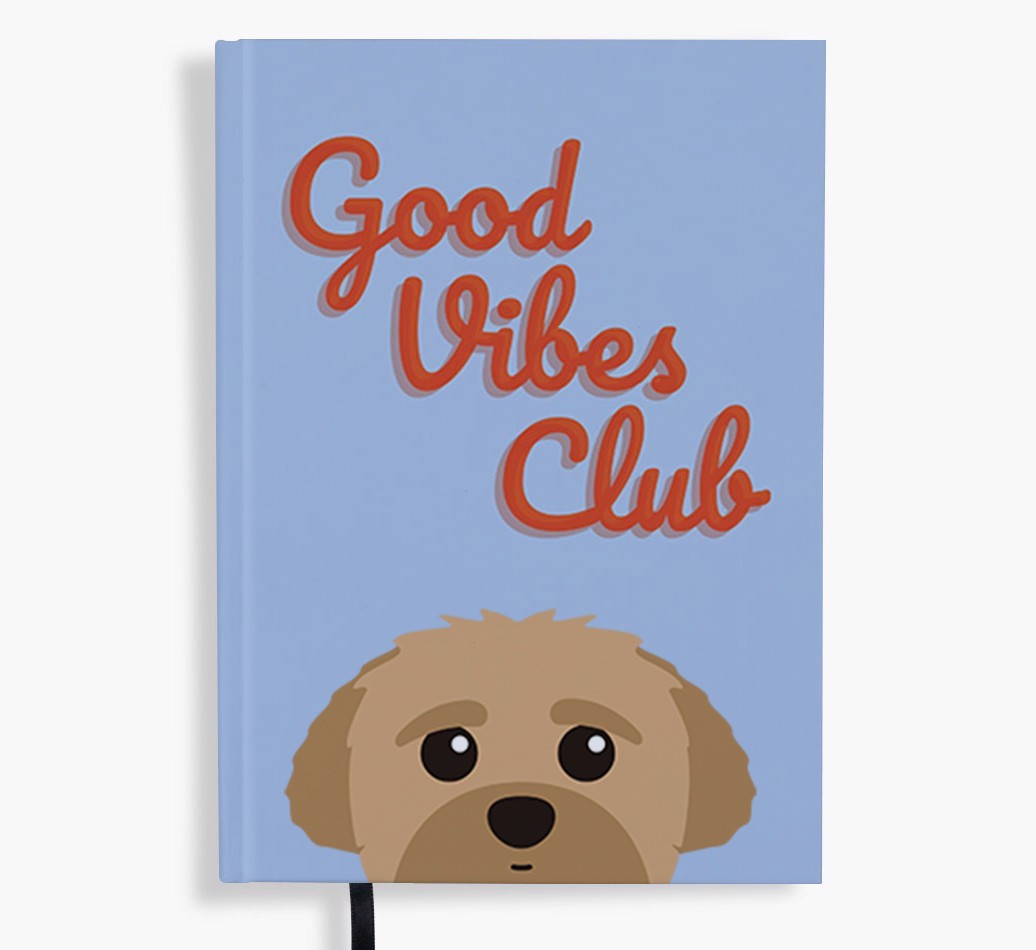 Good Vibes Club: Personalised {breedFullName} Notebook