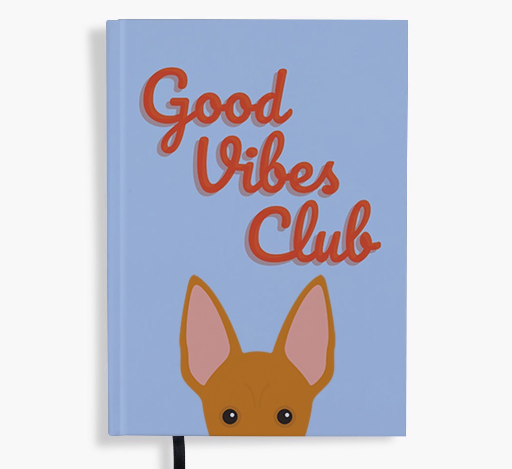 Good Vibes Club: Personalized {breedFullName} Notebook