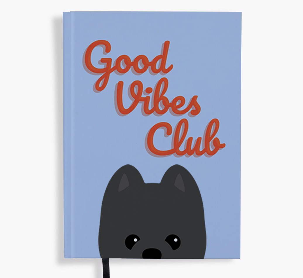 Good Vibes Club: Personalised {breedFullName} Notebook