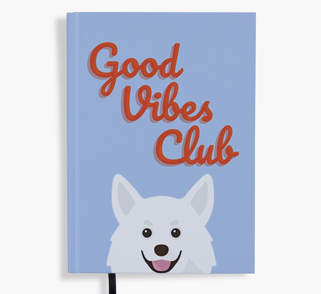 Good Vibes Club: Personalised {breedFullName} Notebook