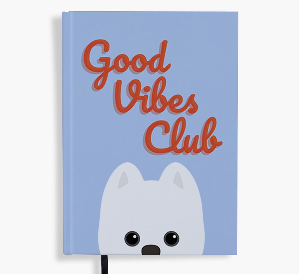Good Vibes Club: Personalised {breedFullName} Notebook