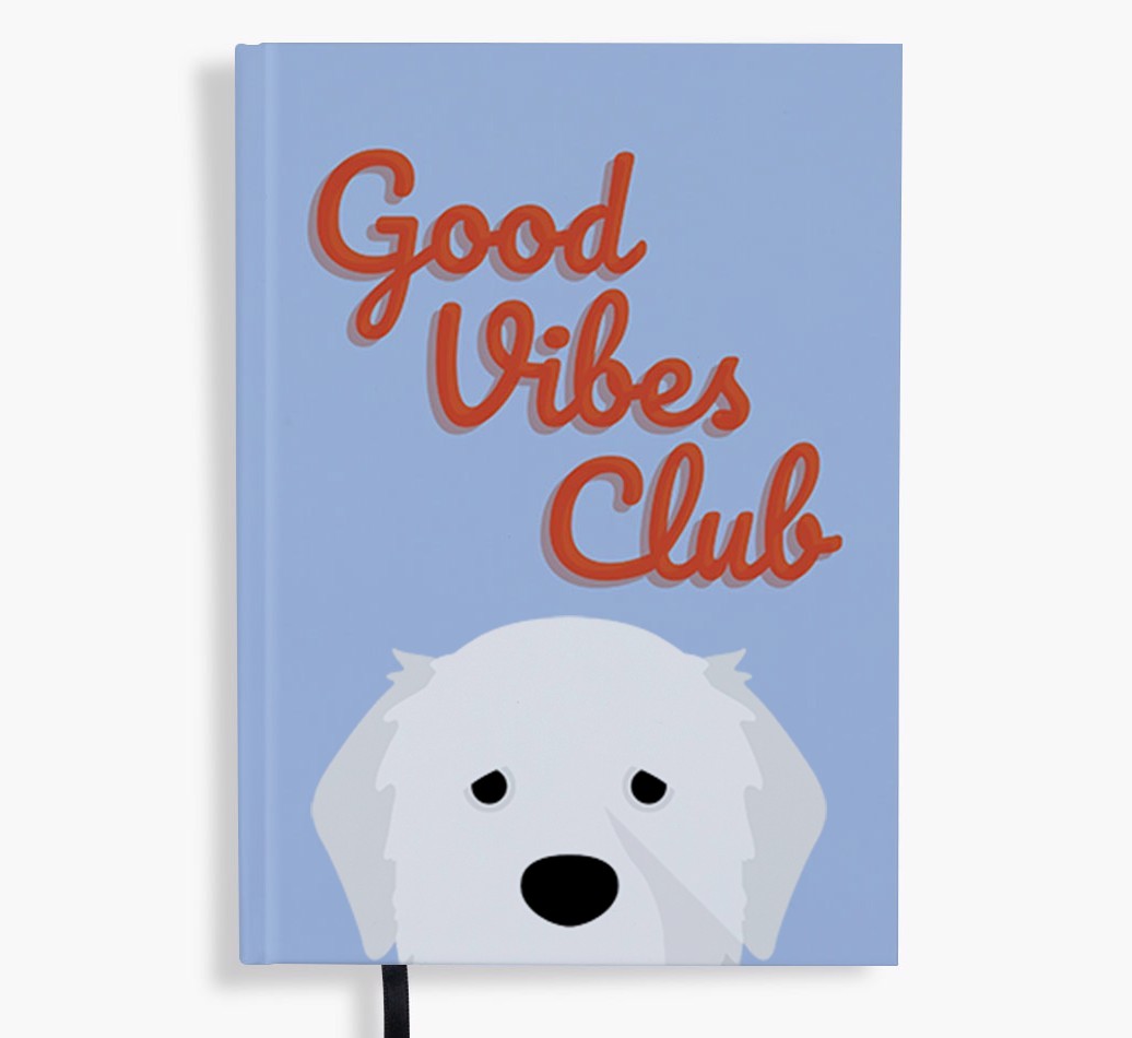 Good Vibes Club: Personalised {breedFullName} Notebook